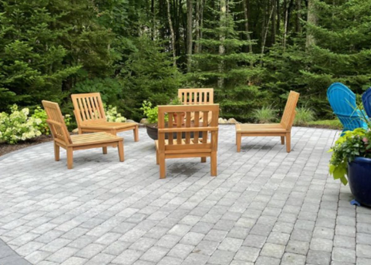 Paver patio